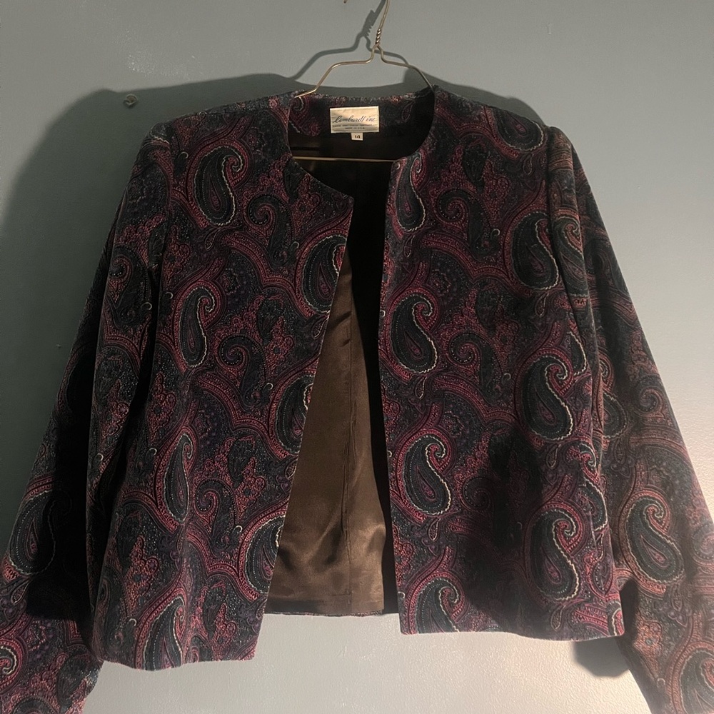 Paisley Patterned Women's Jacket